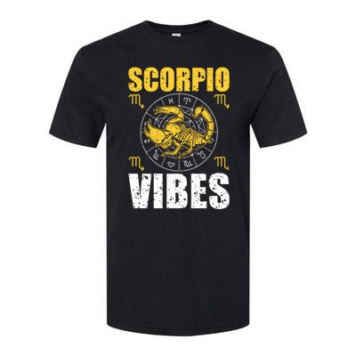 Scorpio Astrology Zodiac Sign Scorpion Horoscope Scorpio Cool Gift Softstyle® CVC T-Shirt