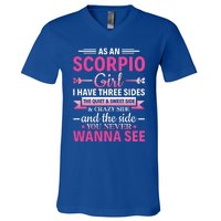 Scorpio Astrology Zodiac Sign Horoscope Scorpio Cute Gift V-Neck T-Shirt