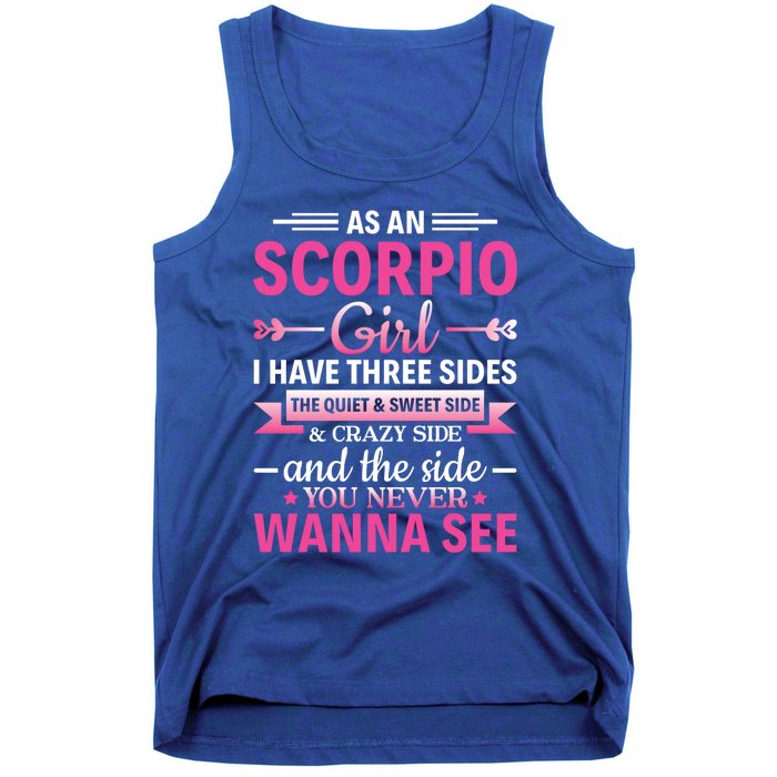 Scorpio Astrology Zodiac Sign Horoscope Scorpio Cute Gift Tank Top