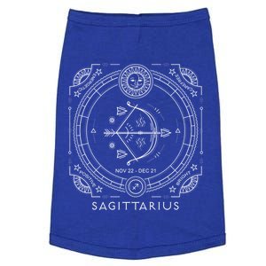 Sagittarius Astrological Zodiac Fire Sign Cute Gift Doggie Tank