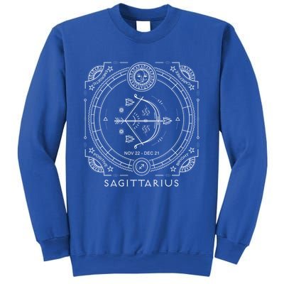 Sagittarius Astrological Zodiac Fire Sign Cute Gift Sweatshirt