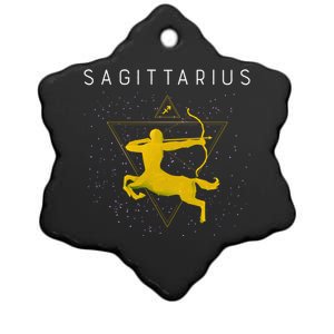 Sagittarius Astrology Zodiac Sign Gift Ceramic Star Ornament