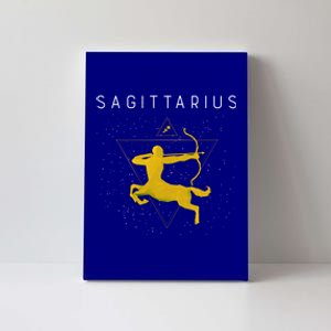 Sagittarius Astrology Zodiac Sign Gift Canvas