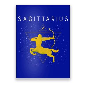 Sagittarius Astrology Zodiac Sign Gift Poster