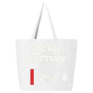 Social Battery 2 Percent 25L Jumbo Tote