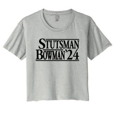 Stutsman Bowman 2024 Women's Crop Top Tee