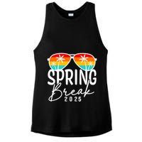Spring Break 2025 Beach Week Group Vacation Matching Ladies PosiCharge Tri-Blend Wicking Tank