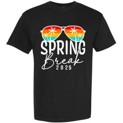 Spring Break 2025 Beach Week Group Vacation Matching Garment-Dyed Heavyweight T-Shirt