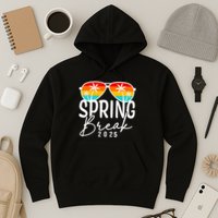 Spring Break 2025 Beach Week Group Vacation Matching Hoodie