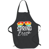 Spring Break 2025 Beach Week Group Vacation Matching Full-Length Apron With Pockets