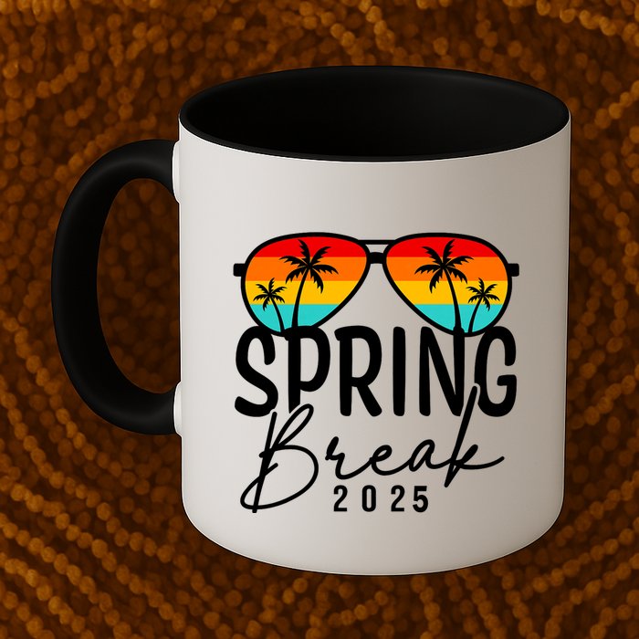 Spring Break 2025 Beach Week Group Vacation Matching Mug