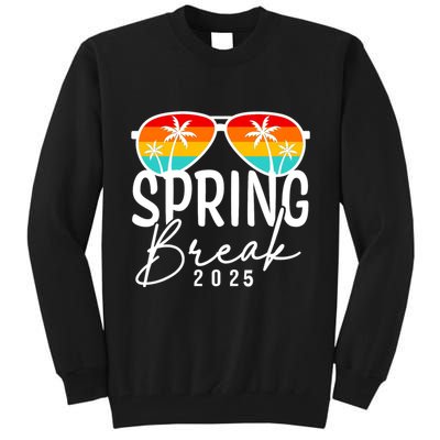 Spring Break 2025 Beach Week Group Vacation Matching Tall Sweatshirt
