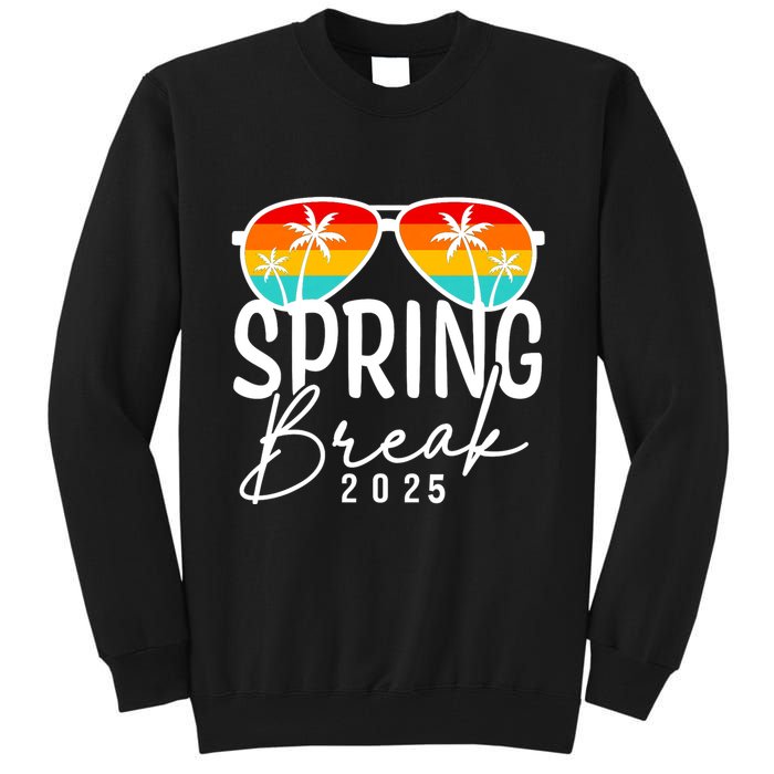 Spring Break 2025 Beach Week Group Vacation Matching Tall Sweatshirt