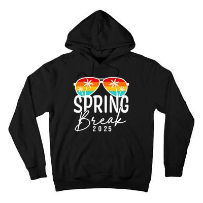 Spring Break 2025 Beach Week Group Vacation Matching Tall Hoodie