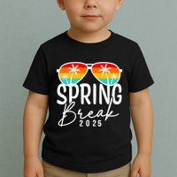 Spring Break 2025 Beach Week Group Vacation Matching Toddler T-Shirt