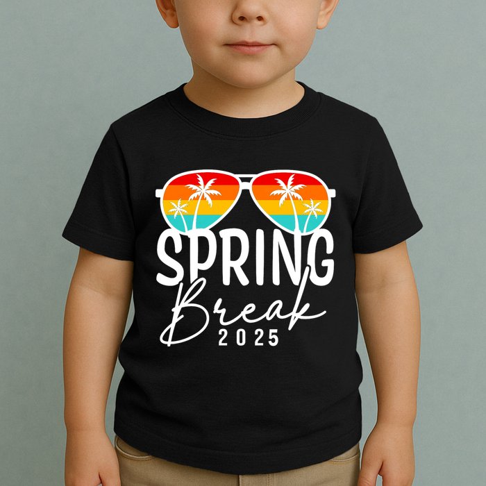 Spring Break 2025 Beach Week Group Vacation Matching Toddler T-Shirt
