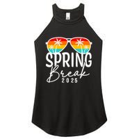 Spring Break 2025 Beach Week Group Vacation Matching Women's Perfect Tri Rocker Tank