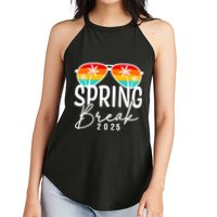 Spring Break 2025 Beach Week Group Vacation Matching Women's Perfect Tri Rocker Tank