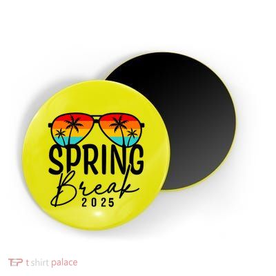 Spring Break 2025 Beach Week Group Vacation Matching Magnet