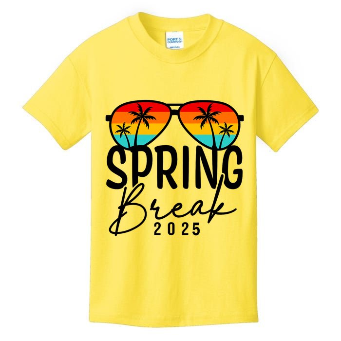 Spring Break 2025 Beach Week Group Vacation Matching Kids T-Shirt