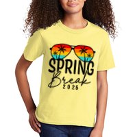 Spring Break 2025 Beach Week Group Vacation Matching Kids T-Shirt