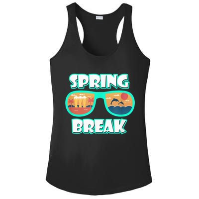 Spring Break Ladies PosiCharge Competitor Racerback Tank
