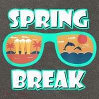 Spring Break Cotton Canvas Backpack