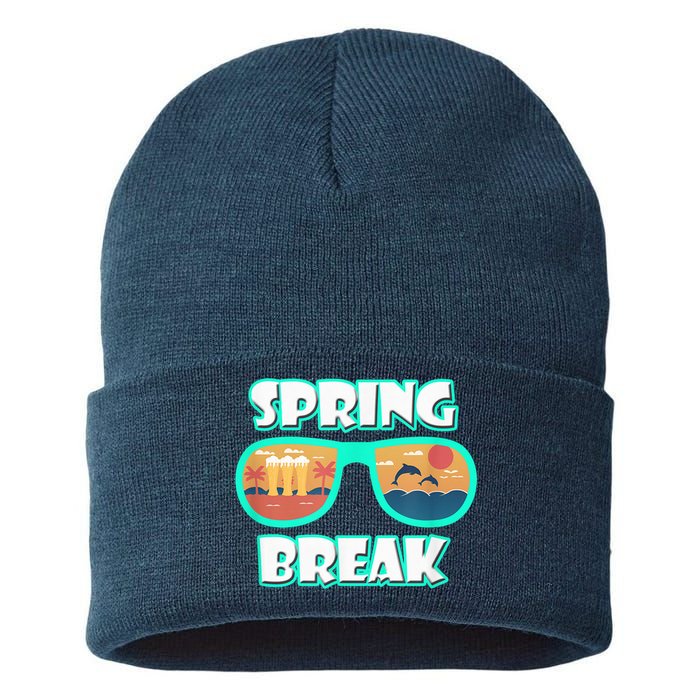 Spring Break Sustainable Knit Beanie