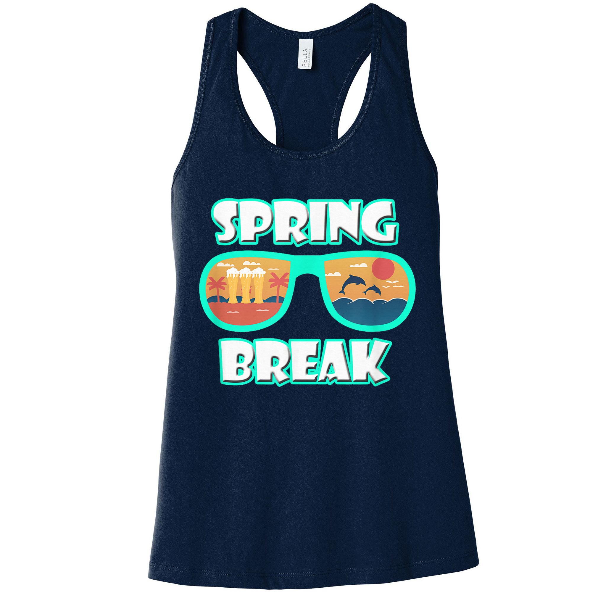 Spring Break Womens Tank Top