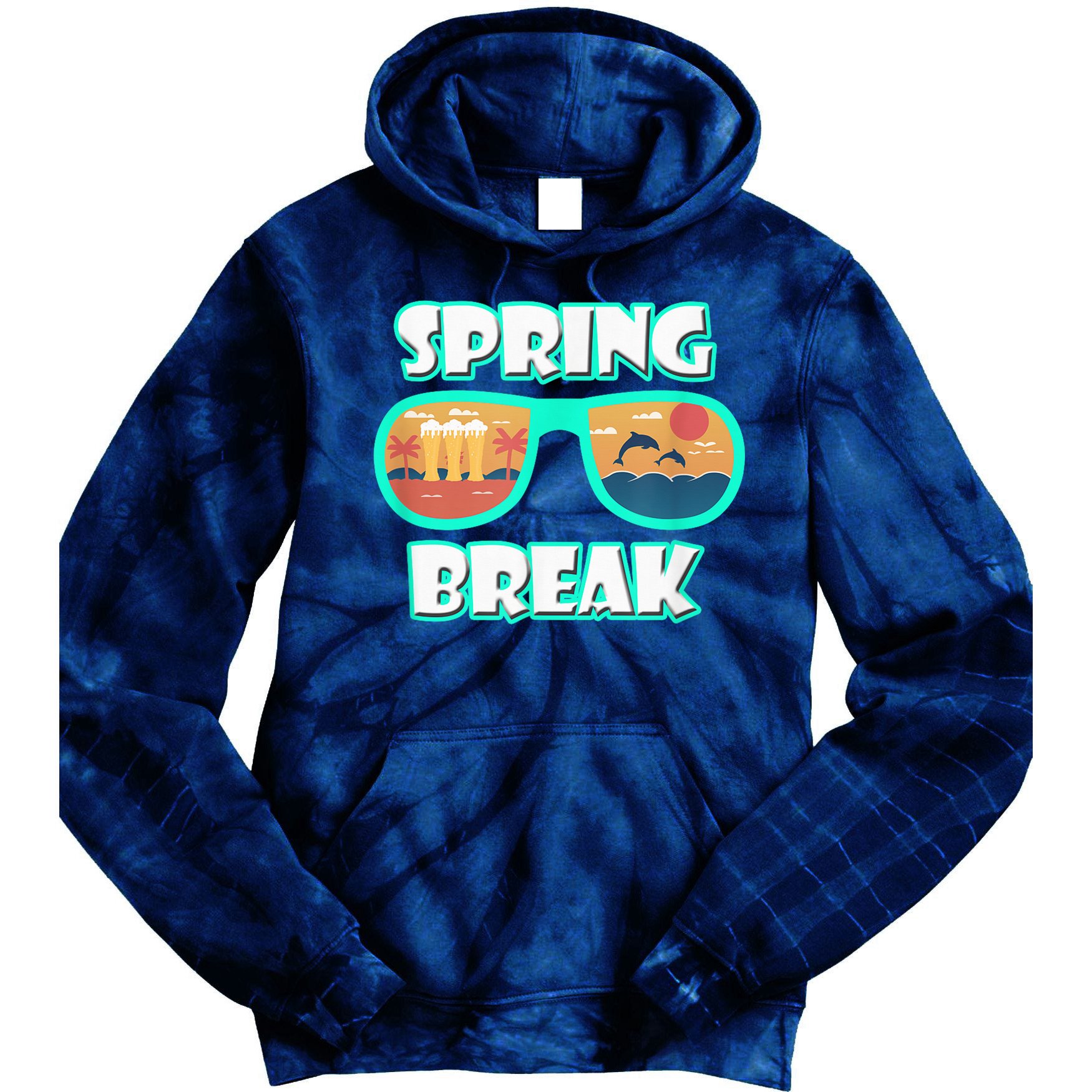 Spring Break Tie Dye Hoodie