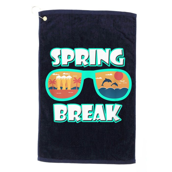 Spring Break Golf Towel