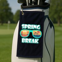 Spring Break Golf Towel
