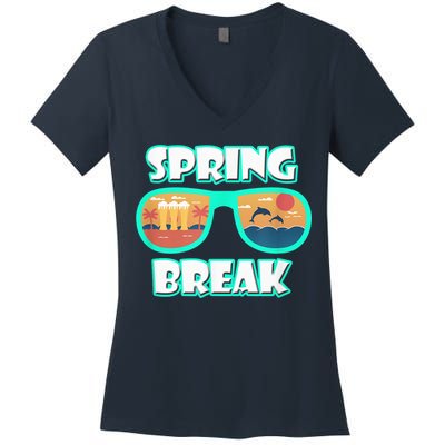 Spring Break Women's V-Neck T-Shirt