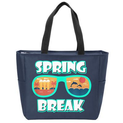 Spring Break Zip Tote Bag