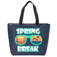 Spring Break Zip Tote Bag