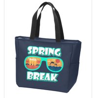 Spring Break Zip Tote Bag