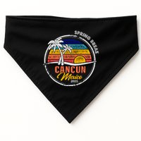 Spring Break 2025 Cancun Retro Sunset USA-Made Doggie Bandana