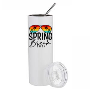 Spring Break 2024 Beach Week Group Vacation Matching Stainless Steel Tumbler