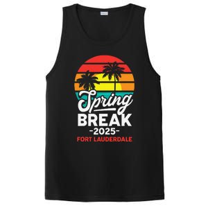 Spring Break 2025 Fort Lauderdale Beach Vacation Retro PosiCharge Competitor Tank