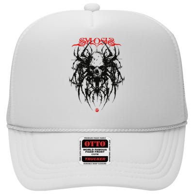 Sylosis Band 2024 Summer High Crown Mesh Back Trucker Hat