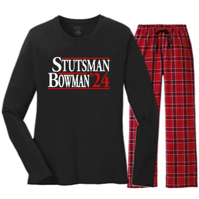 Stutsman Bowman 24 Women's Long Sleeve Flannel Pajama Set 