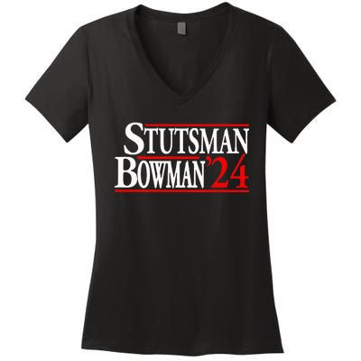 Stutsman Bowman 24 Women's V-Neck T-Shirt