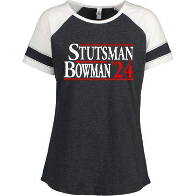 Stutsman Bowman 24 Enza Ladies Jersey Colorblock Tee