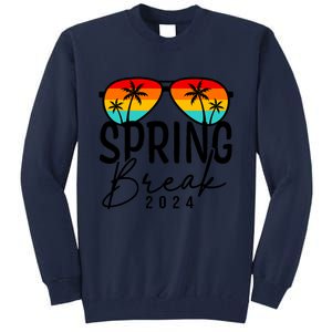 Spring Break 2024 Beach Week Group Vacation Matching Tall Sweatshirt