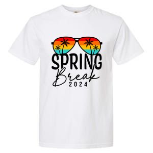 Spring Break 2024 Beach Week Group Vacation Matching Garment-Dyed Heavyweight T-Shirt