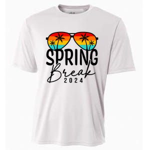 Spring Break 2024 Beach Week Group Vacation Matching Cooling Performance Crew T-Shirt