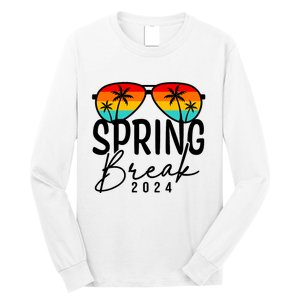 Spring Break 2024 Beach Week Group Vacation Matching Long Sleeve Shirt