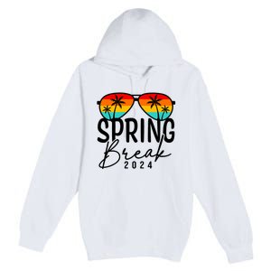 Spring Break 2024 Beach Week Group Vacation Matching Premium Pullover Hoodie