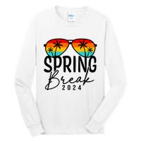 Spring Break 2024 Beach Week Group Vacation Matching Tall Long Sleeve T-Shirt