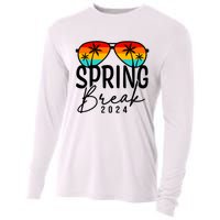 Spring Break 2024 Beach Week Group Vacation Matching Cooling Performance Long Sleeve Crew